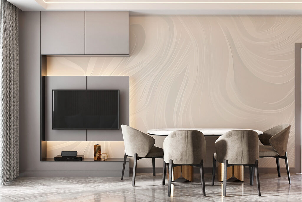 Líneas que fluyen — interior 1
