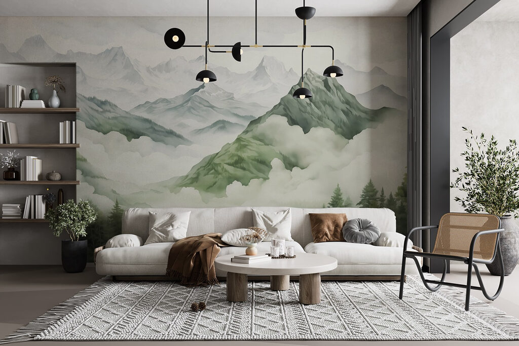 Laderas verdes entre niebla — interior 2
