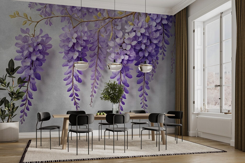 Racimos de flores colgantes — interior 3