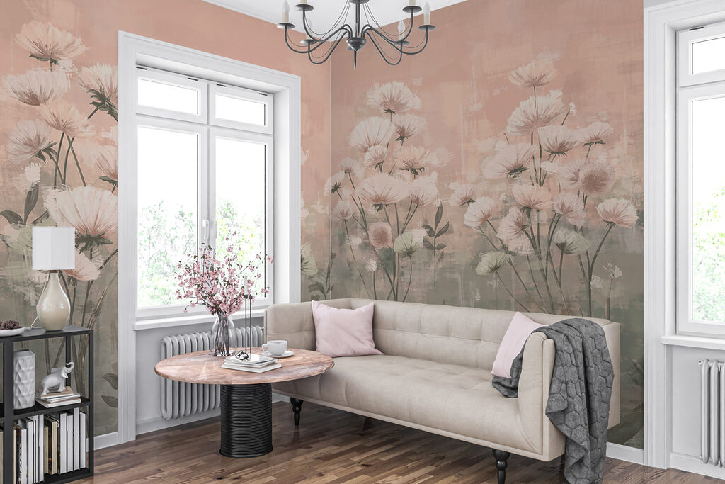 Flores blancas en bruma — interior 4