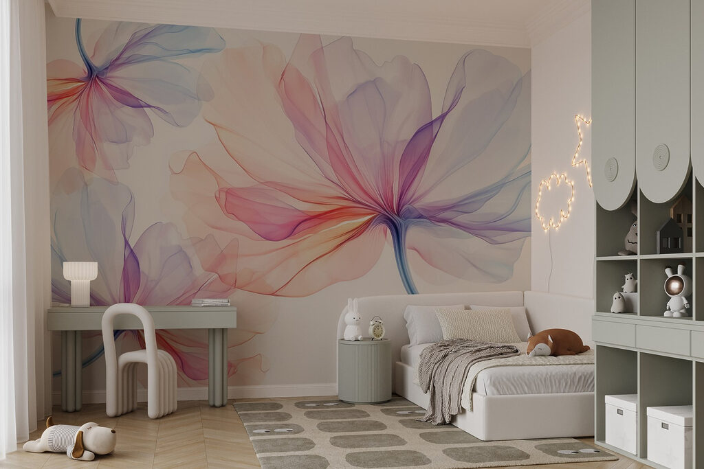 Flores en tonos arcoíris — interior 3