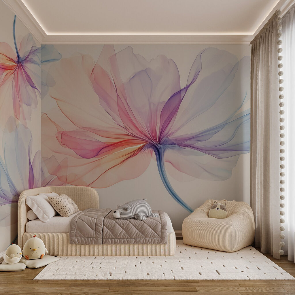 Flores en tonos arcoíris — interior 4