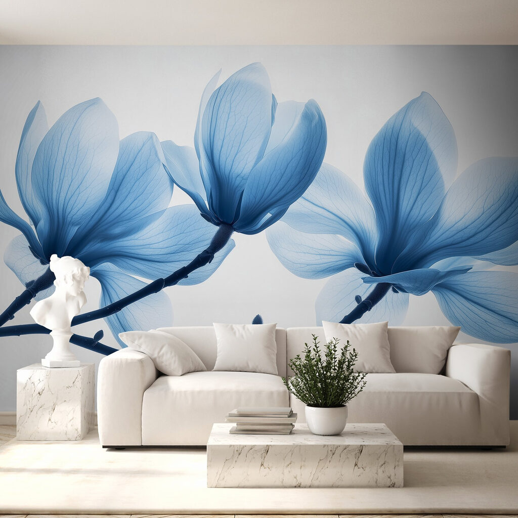 Magnolia azul en ramas — interior 4