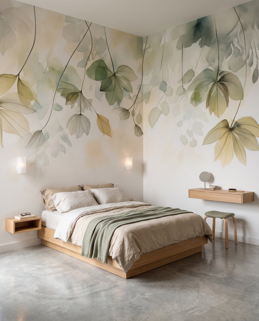Velos de hojas verdes — interior 2