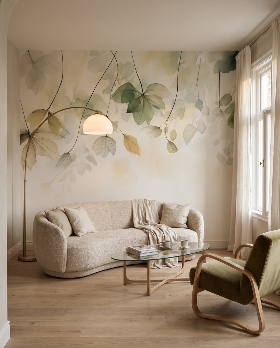 Velos de hojas verdes — interior 3