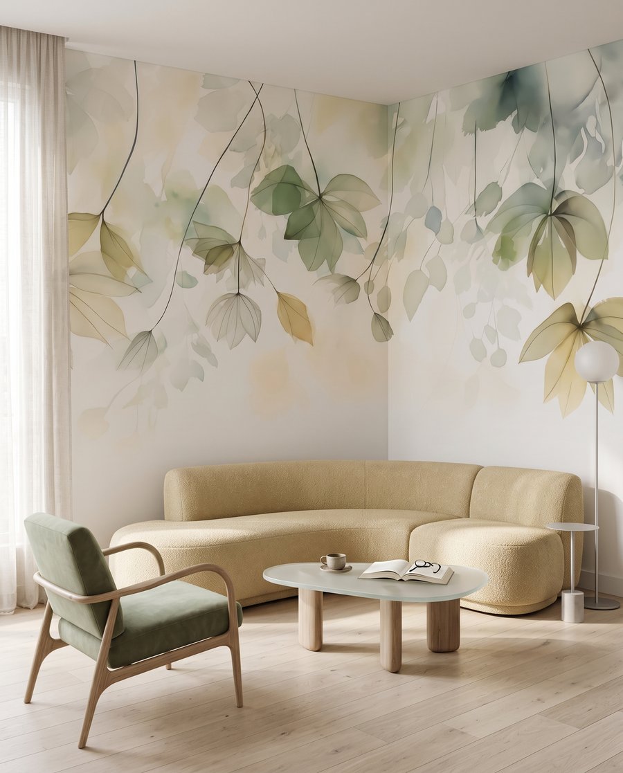 Velos de hojas verdes — interior 4