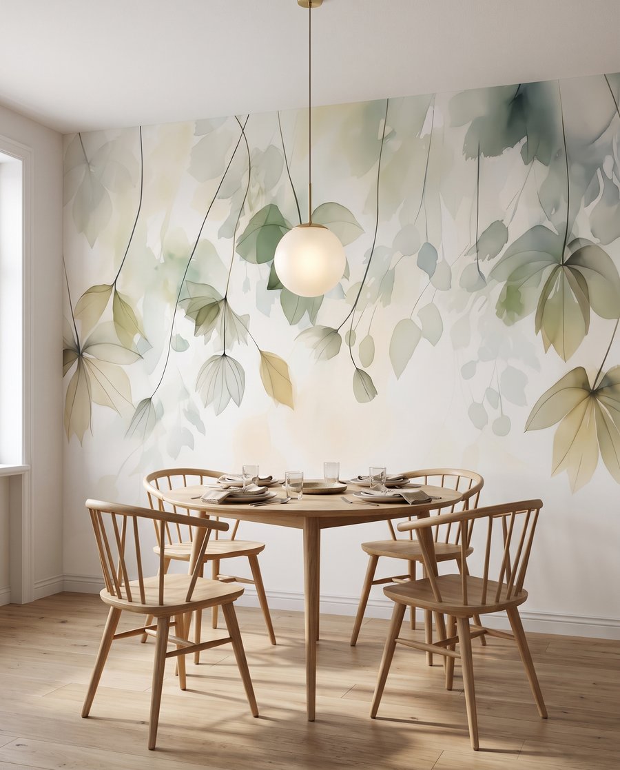Velos de hojas verdes — interior 8