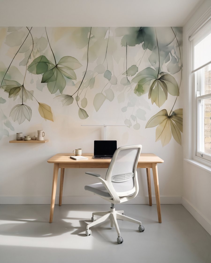 Velos de hojas verdes — interior 9