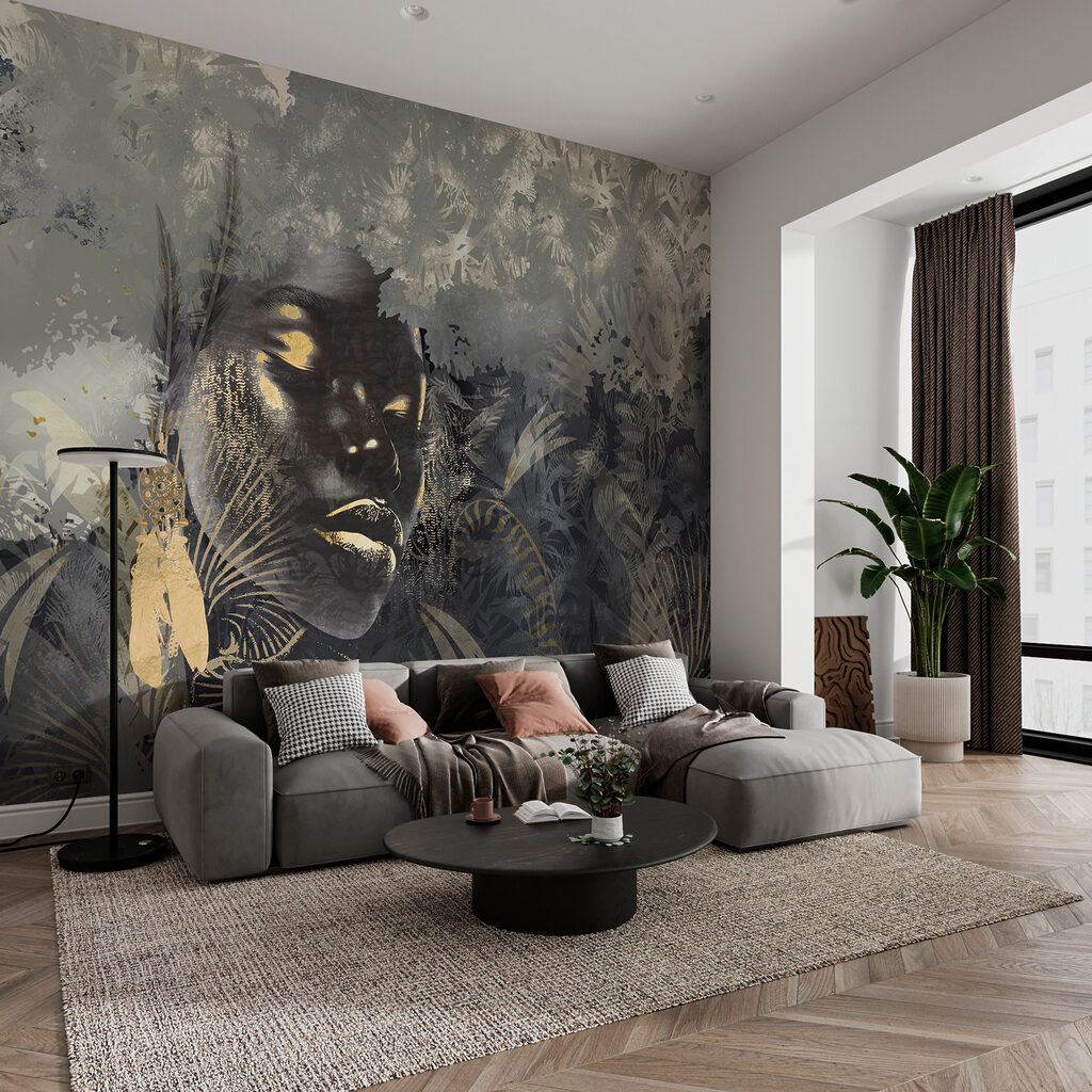 Rostro entre la selva — interior 2