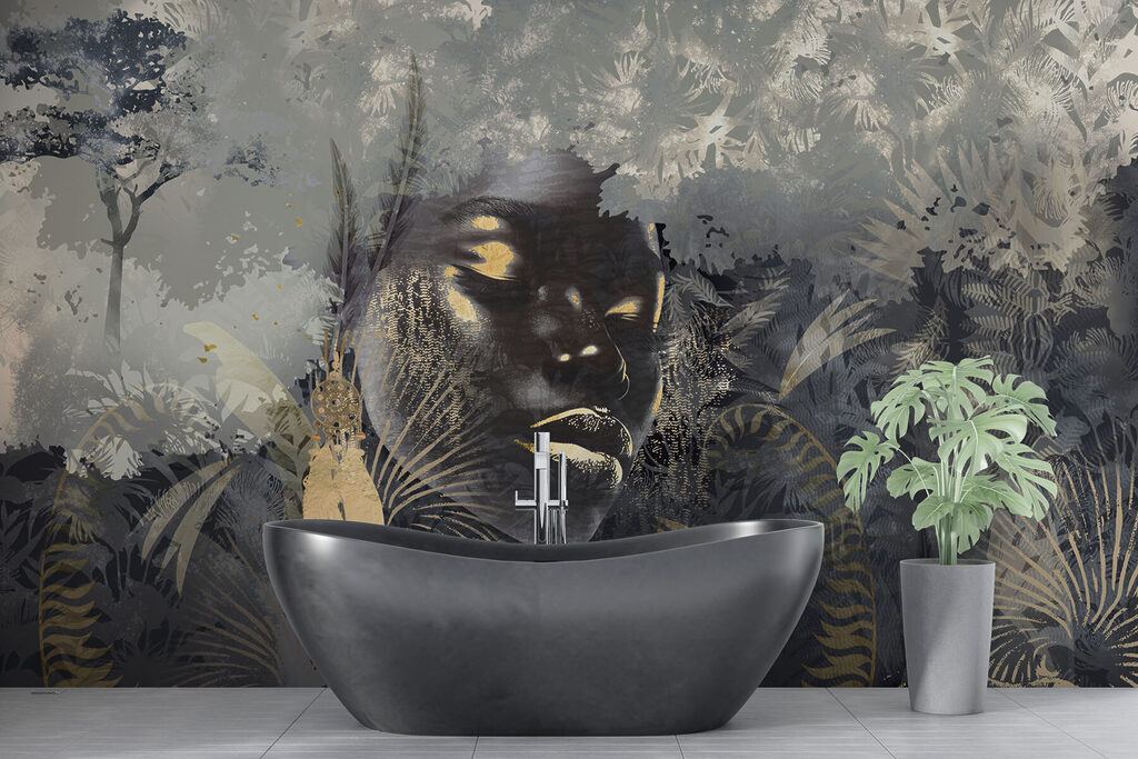 Rostro entre la selva — interior 3