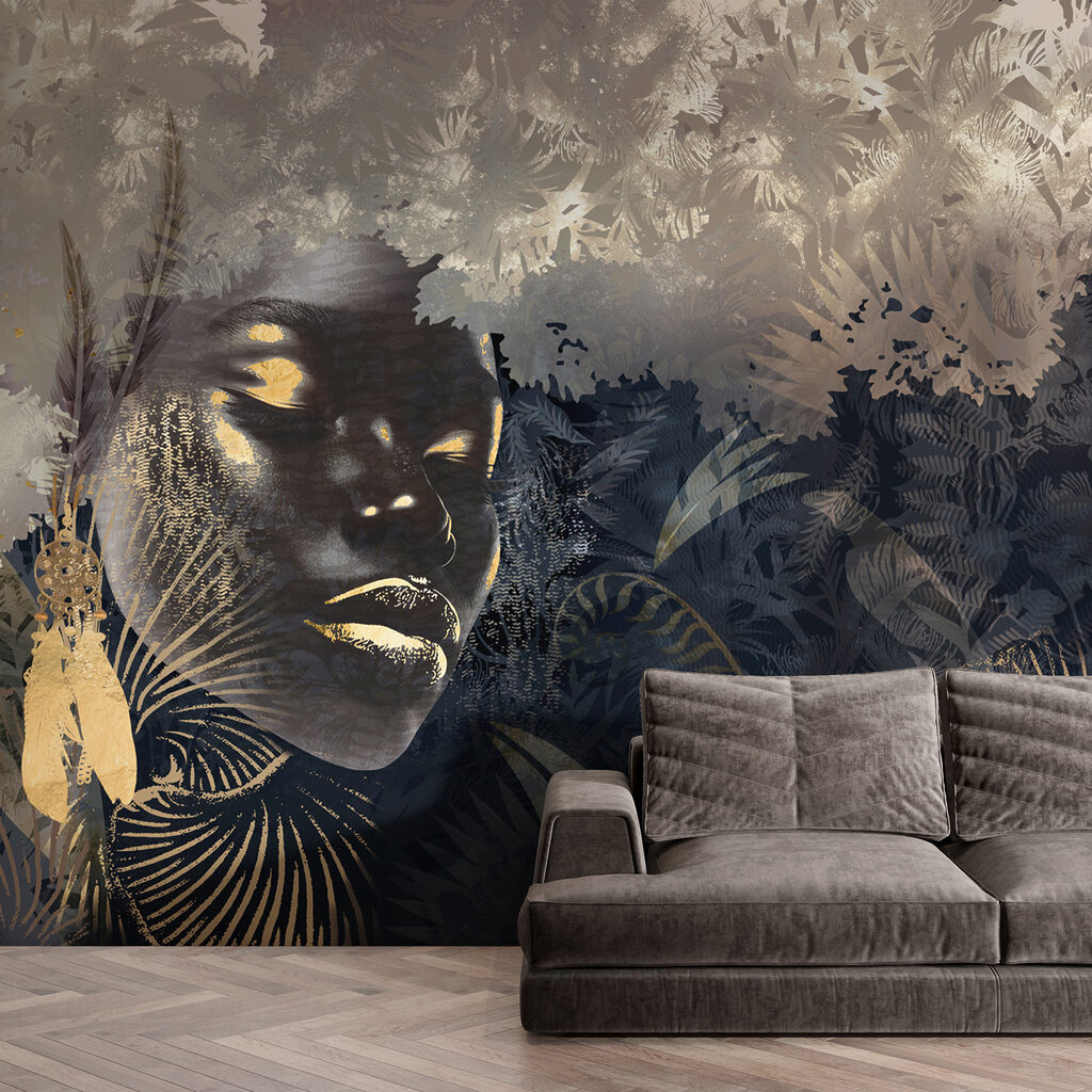 Rostro entre la selva — interior 2