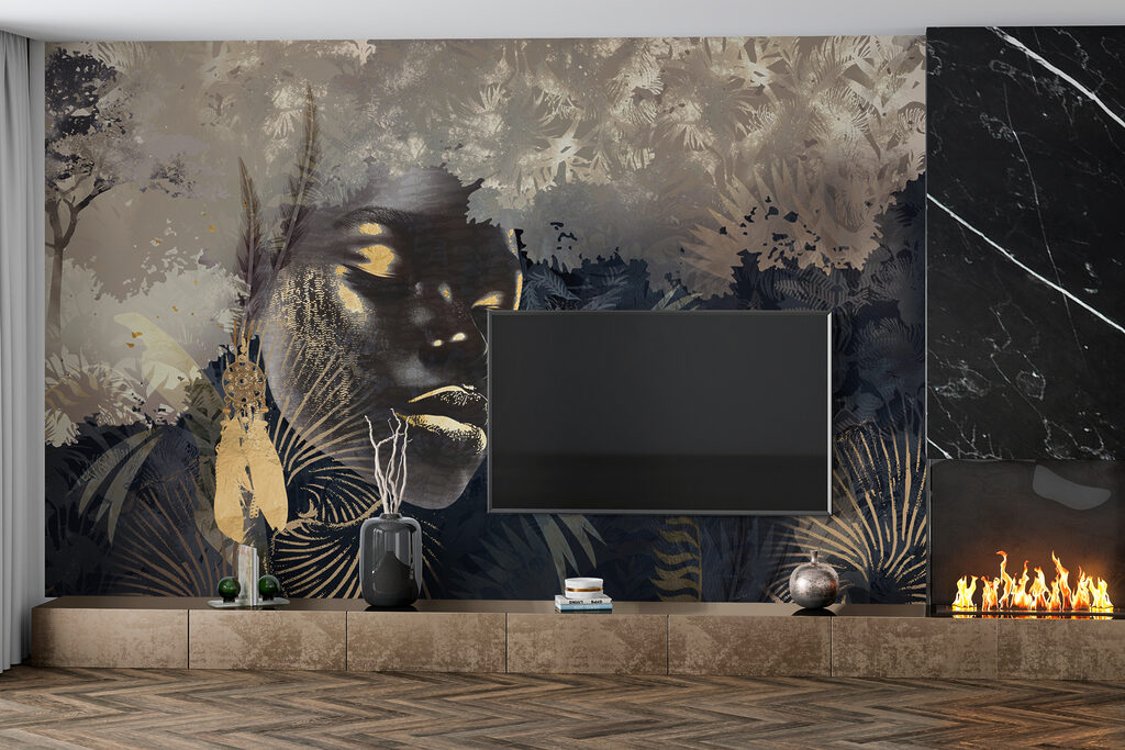 Rostro entre la selva — interior 3