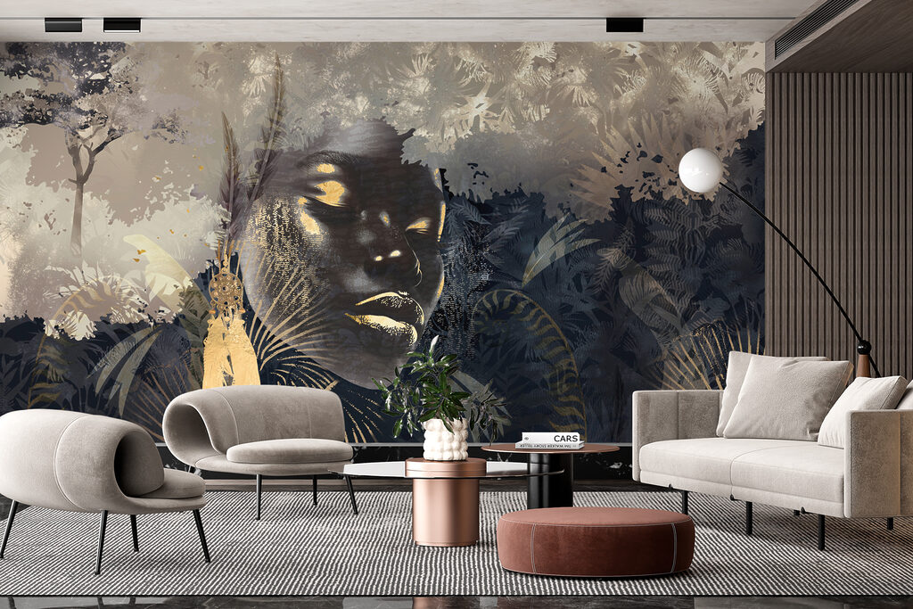 Rostro entre la selva — interior 4