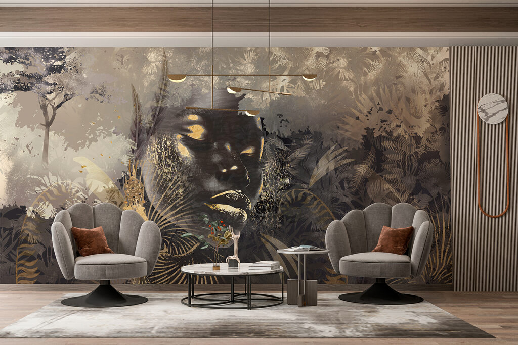 Rostro entre la selva — interior 2