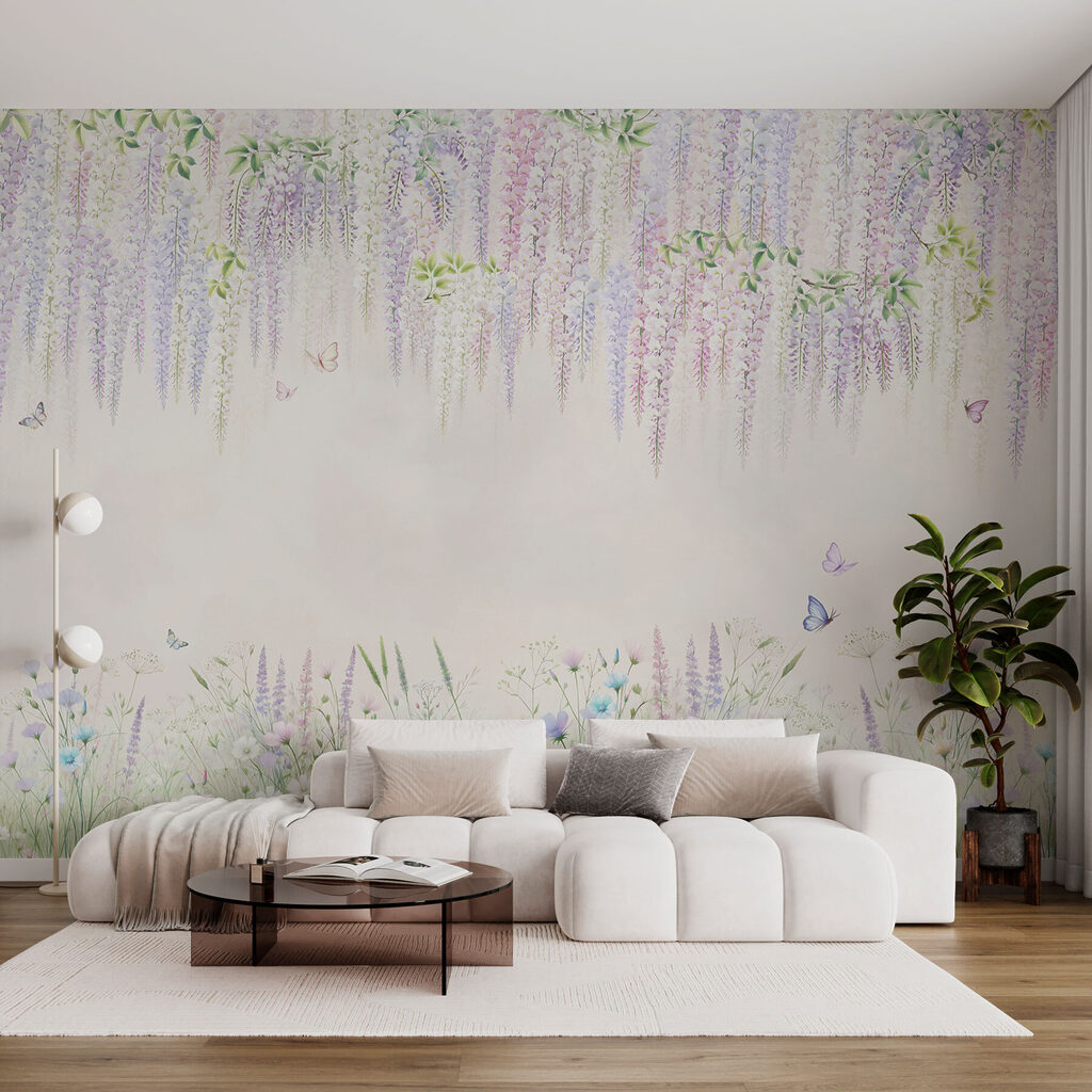Flores sobre el prado — interior 3