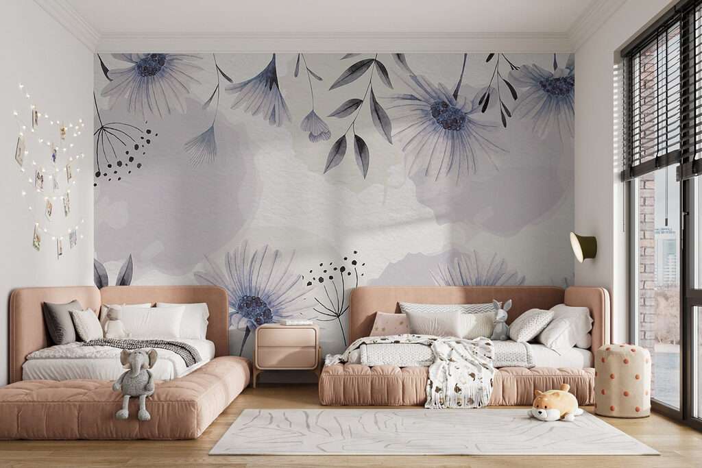 Flores y manchas suaves — interior 2