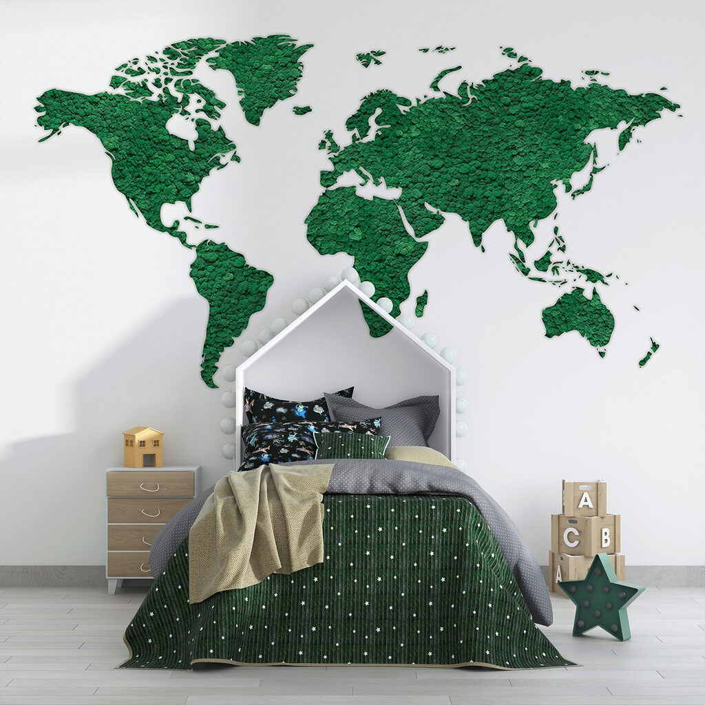 Mapa en verde oliva — interior 3