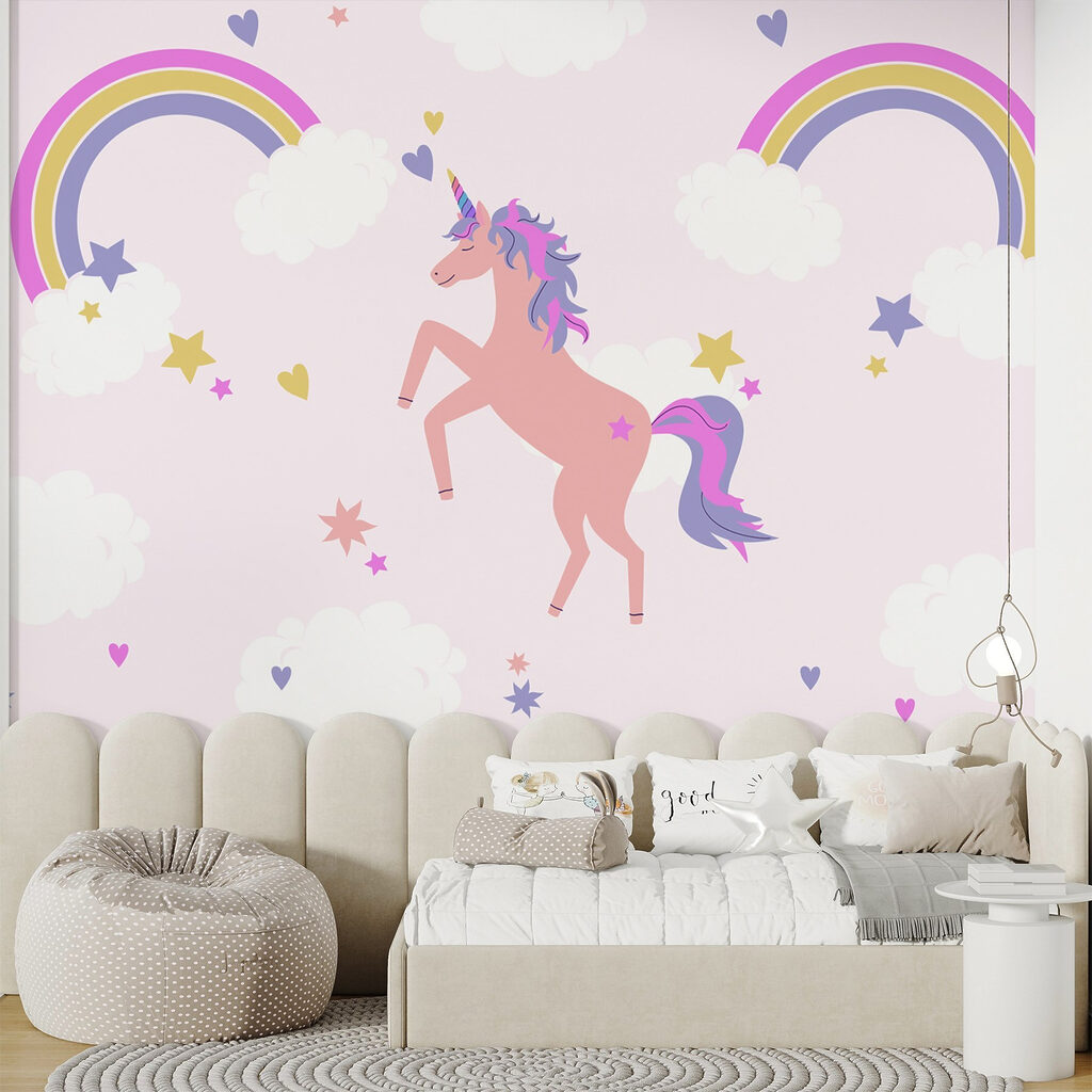 Unicornio entre arcoíris — interior 2