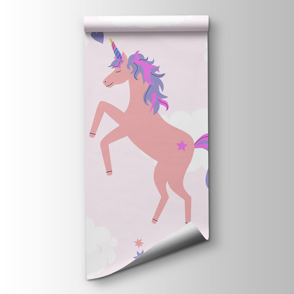 Unicornio entre arcoíris — vista del producto