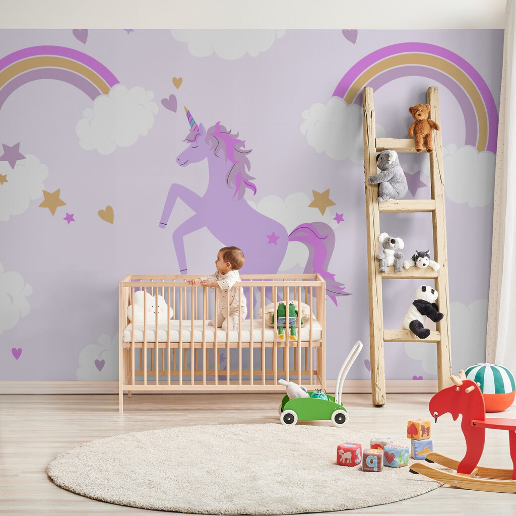 Unicornio entre arcoíris — interior 2
