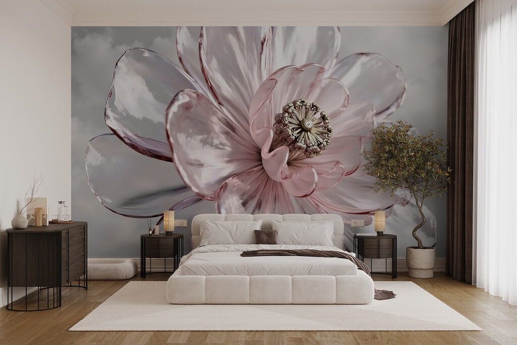 Flor de pétalos brillantes — interior 1