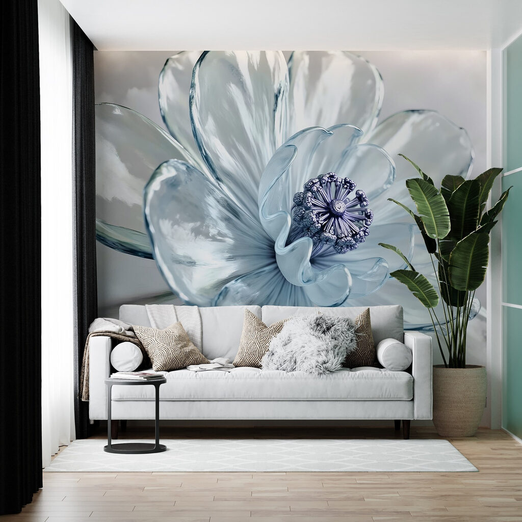 Flor de pétalos brillantes — interior 2