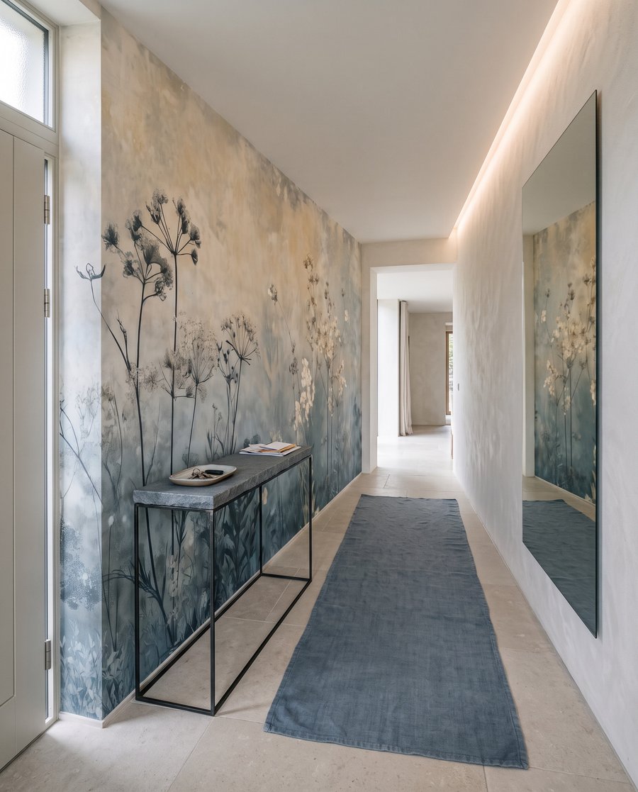 Umbelas finas y neblina — interior 3