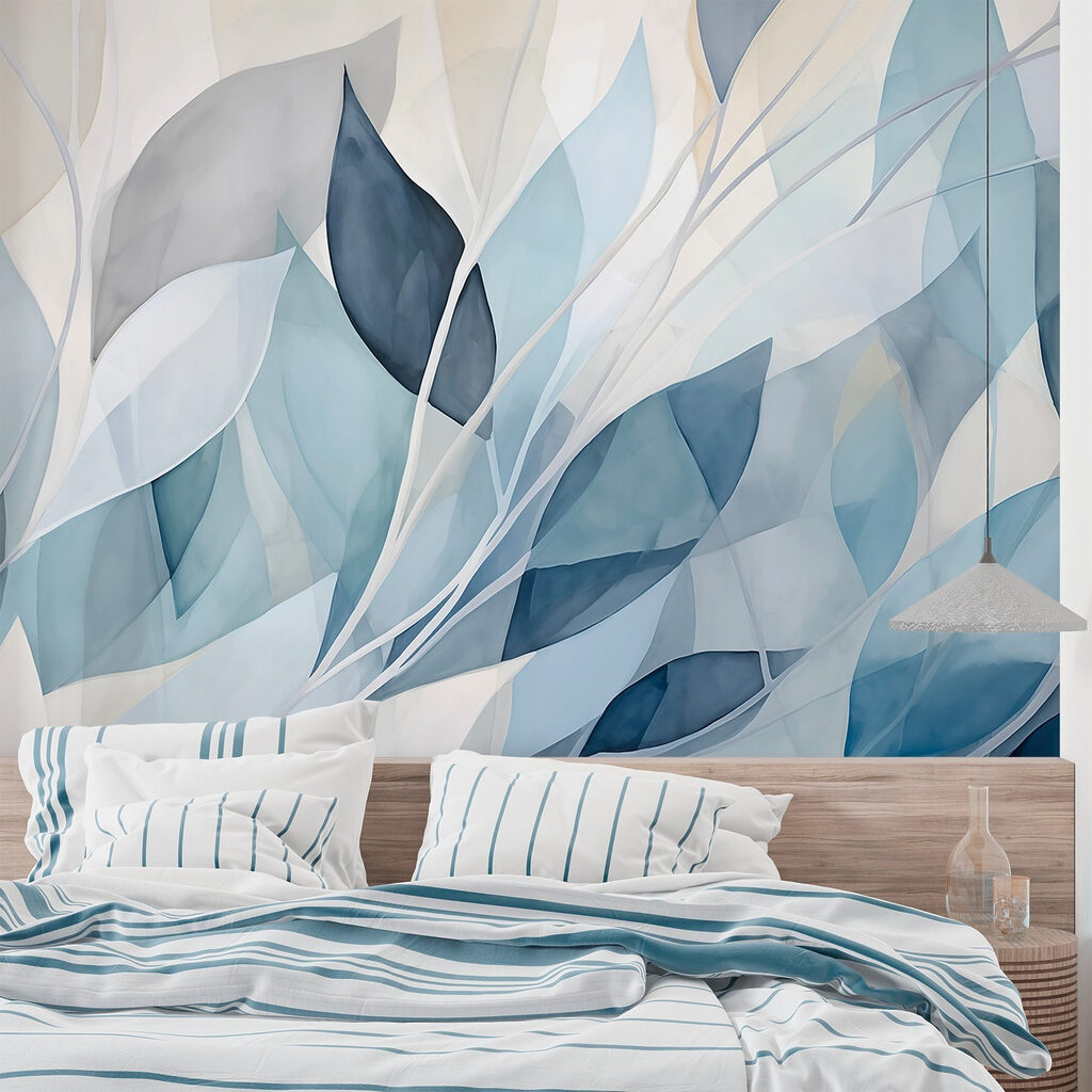 Hojas azules en facetas — interior 2