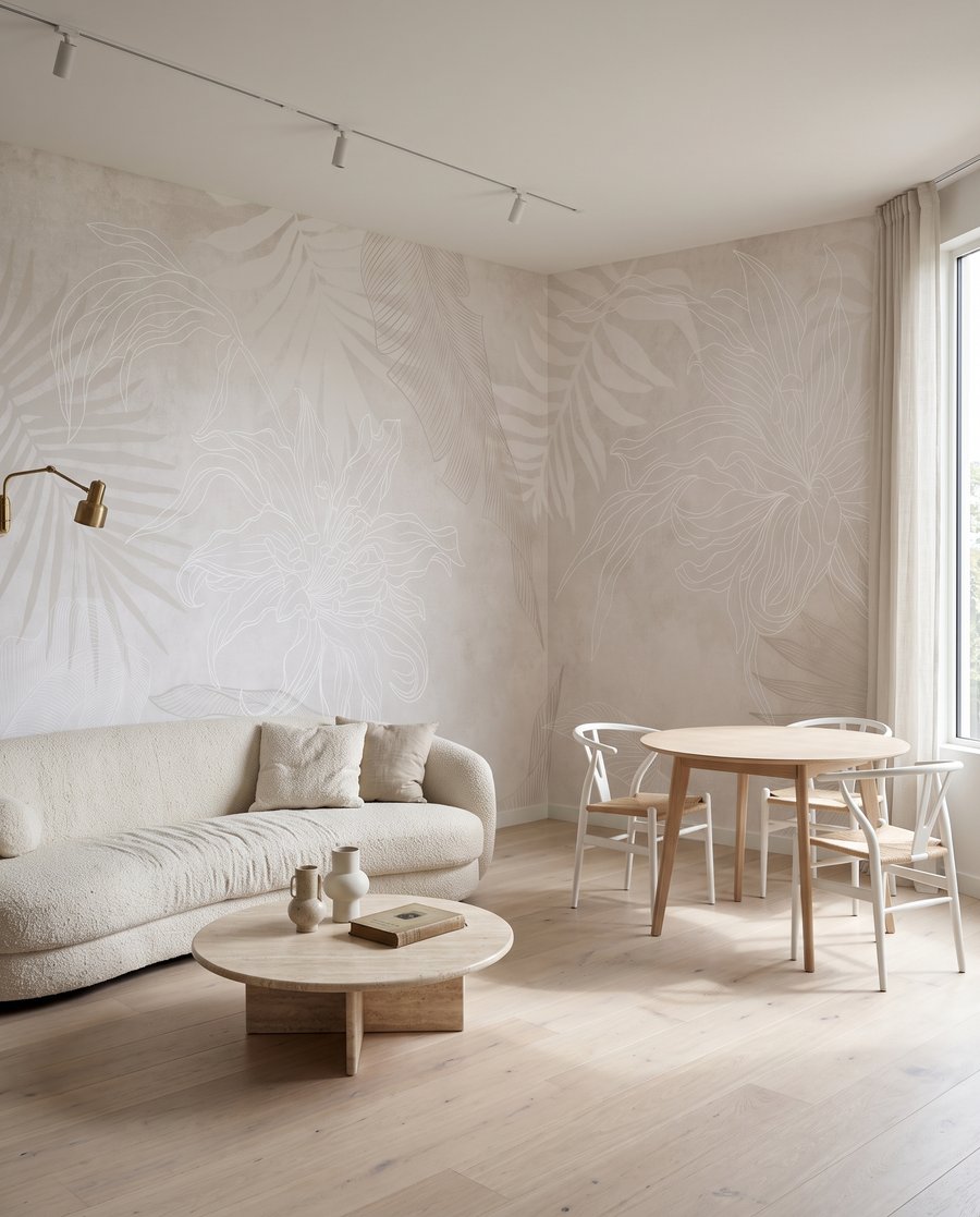 Hoja tropical difuminada — interior 8