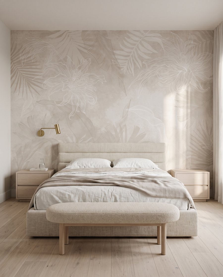Hoja tropical difuminada — interior 2