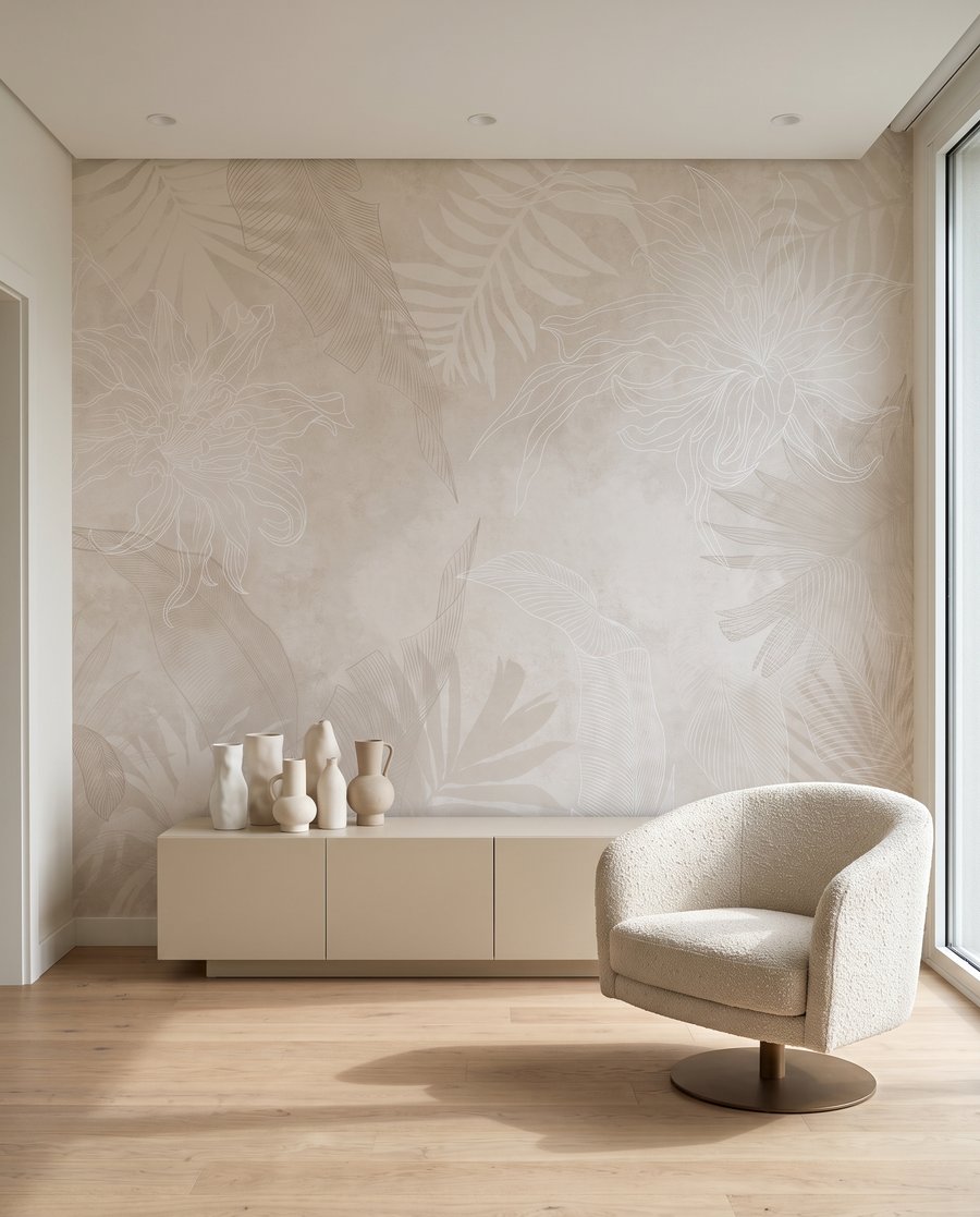 Hoja tropical difuminada — interior 4