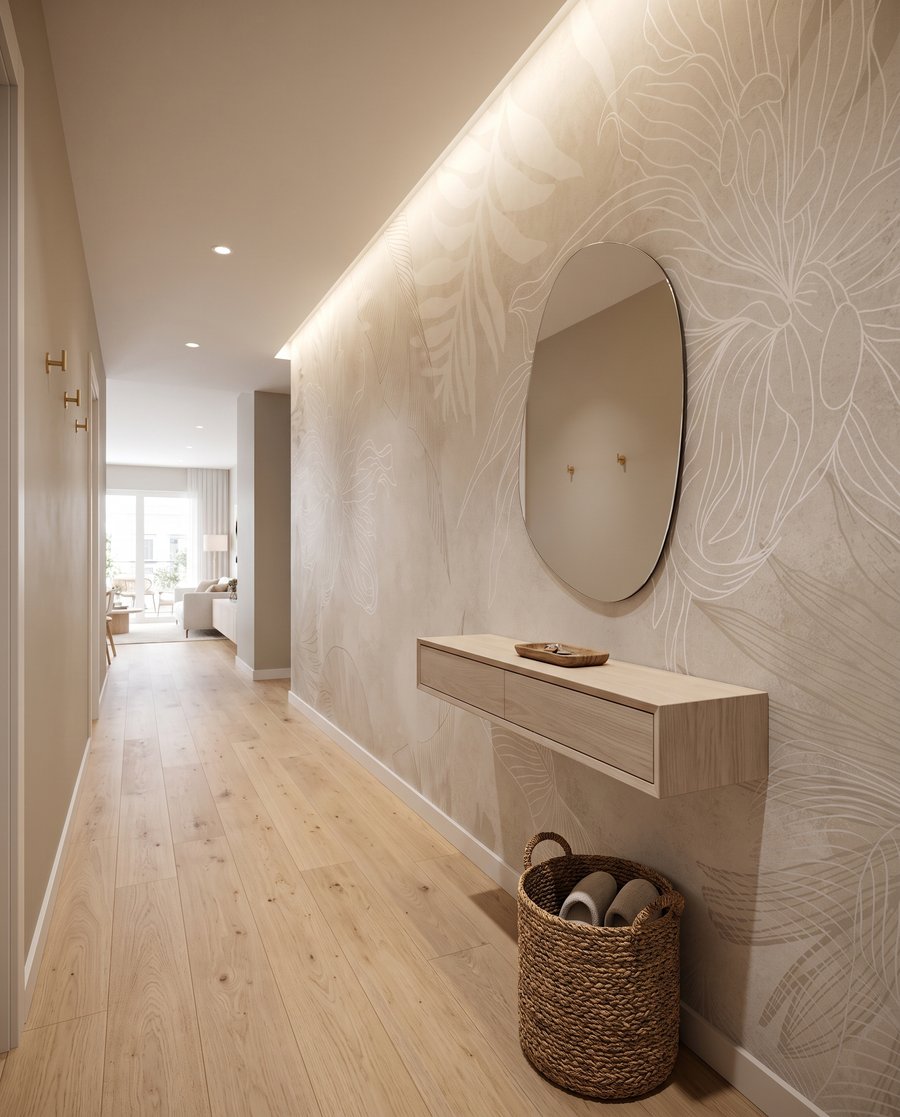 Hoja tropical difuminada — interior 6