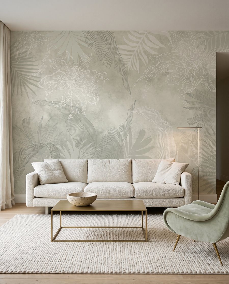 Hoja tropical difuminada — interior 4