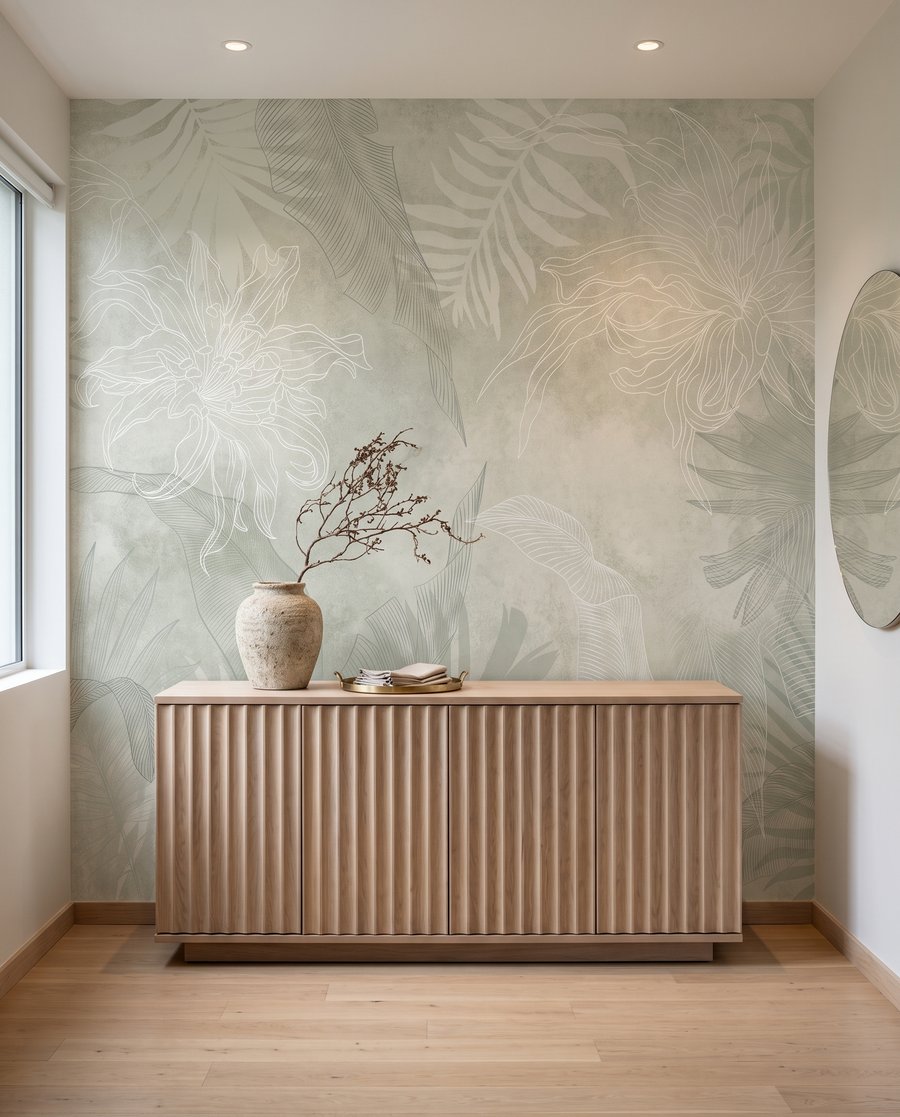 Hoja tropical difuminada — interior 8