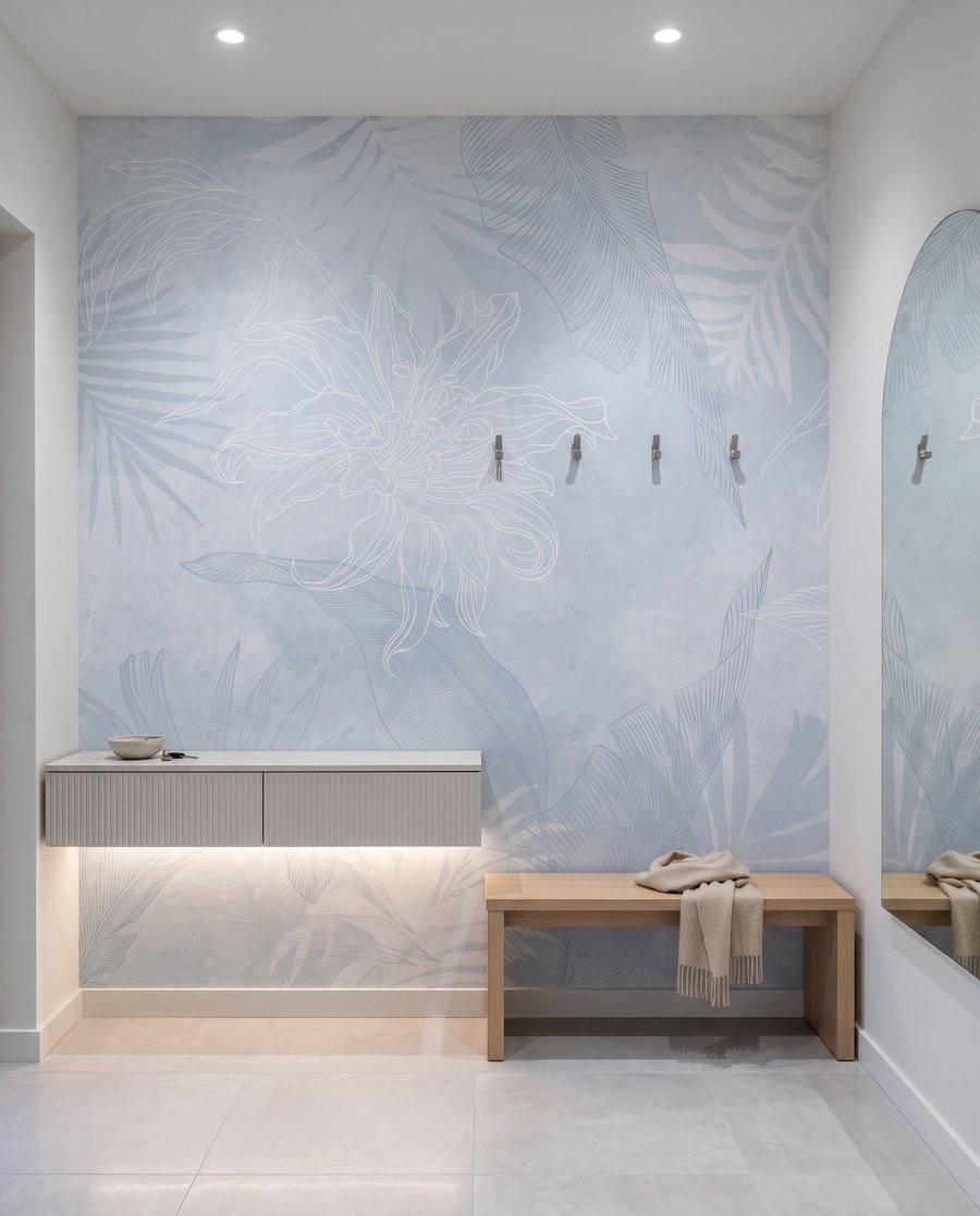 Hoja tropical difuminada — interior 7