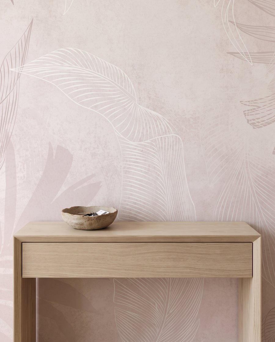 Hoja tropical difuminada — interior 8