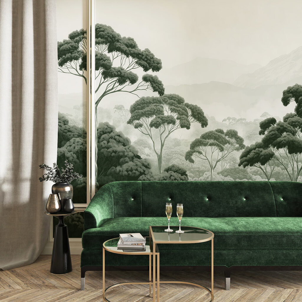 Copas altas sobre niebla — interior 2