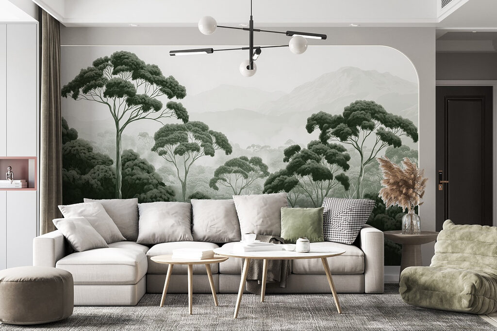 Copas altas sobre niebla — interior 4