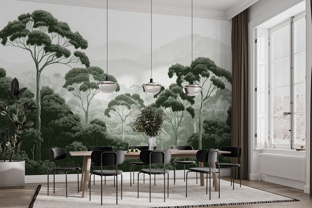 Copas altas sobre niebla — interior 5