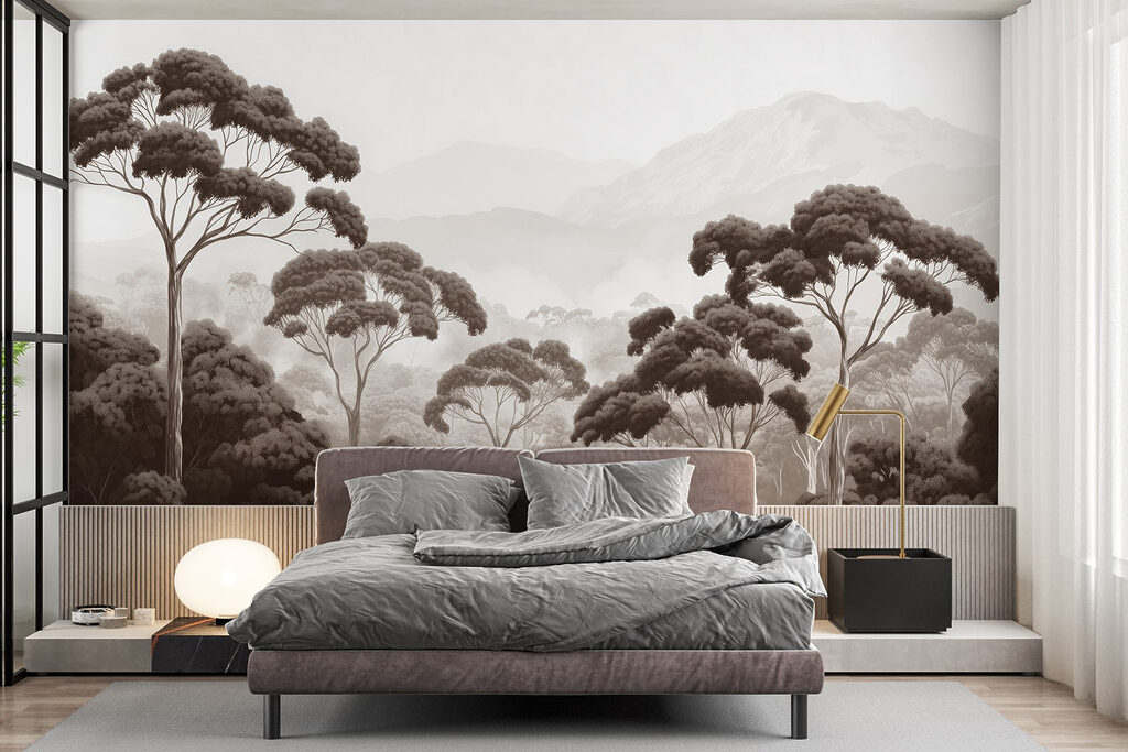 Copas altas sobre niebla — interior 2