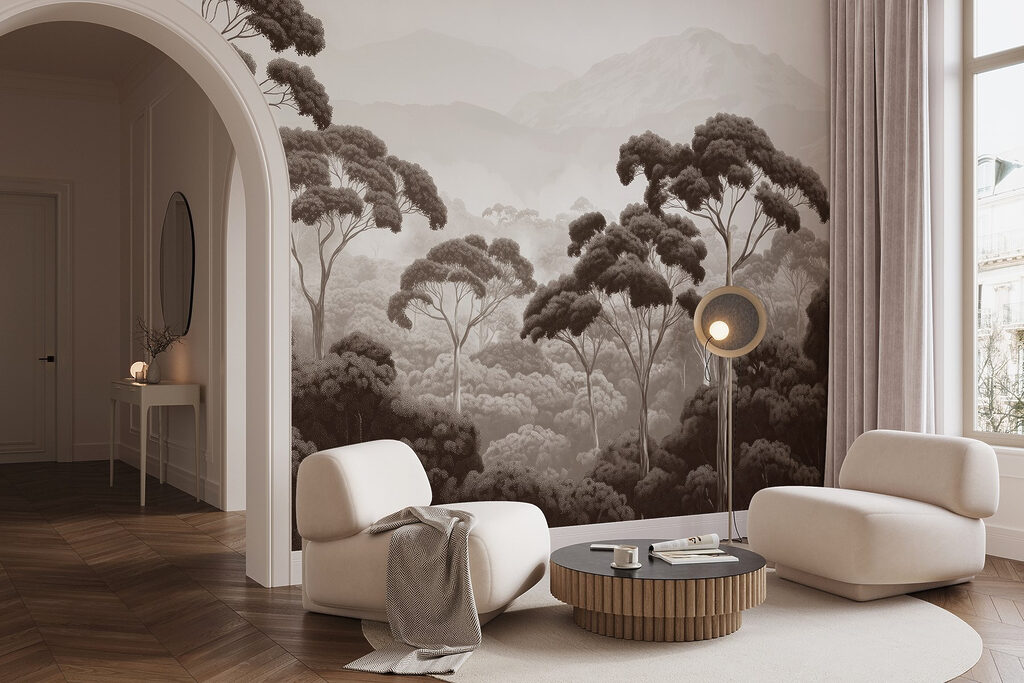 Copas altas sobre niebla — interior 5