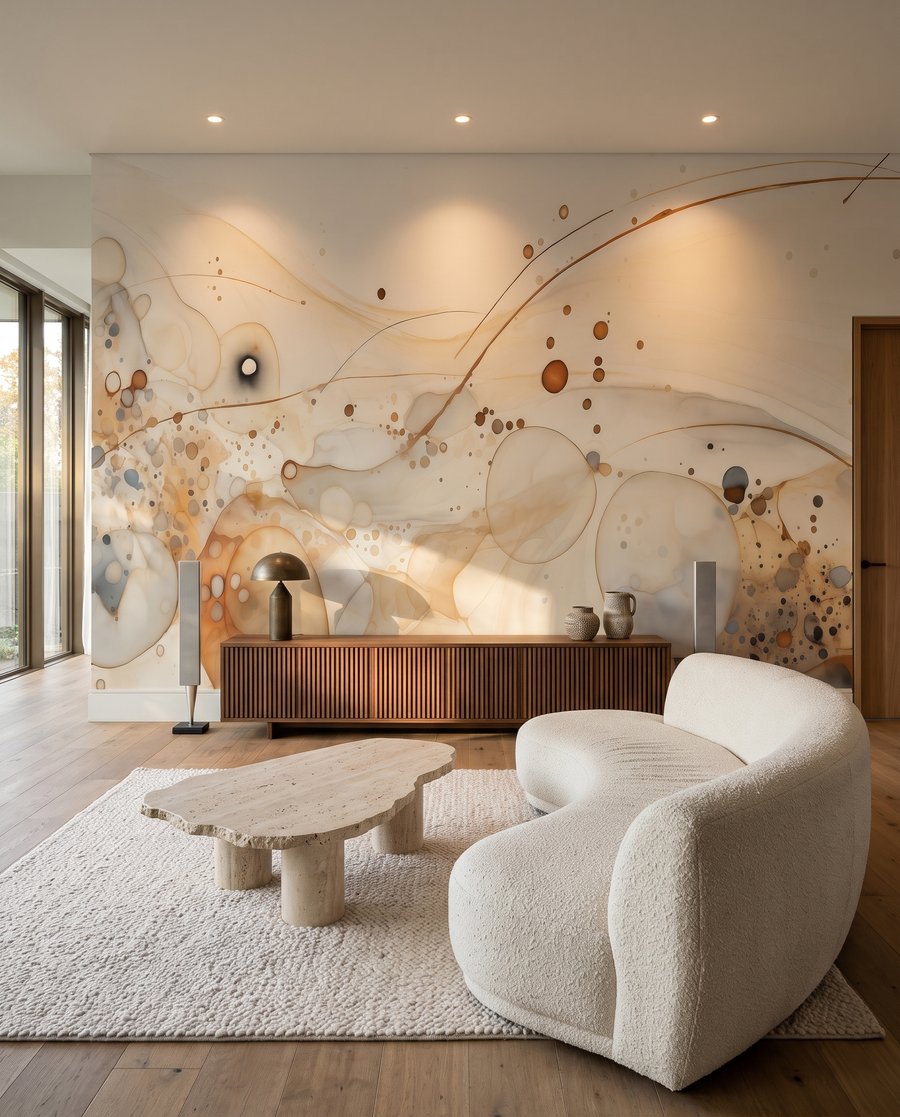 Círculos entre ondas — interior 6