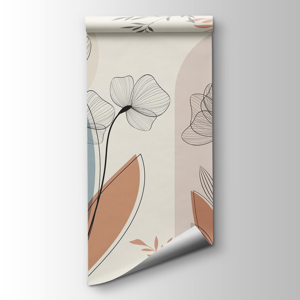 Flores en arcos suaves — vista del producto