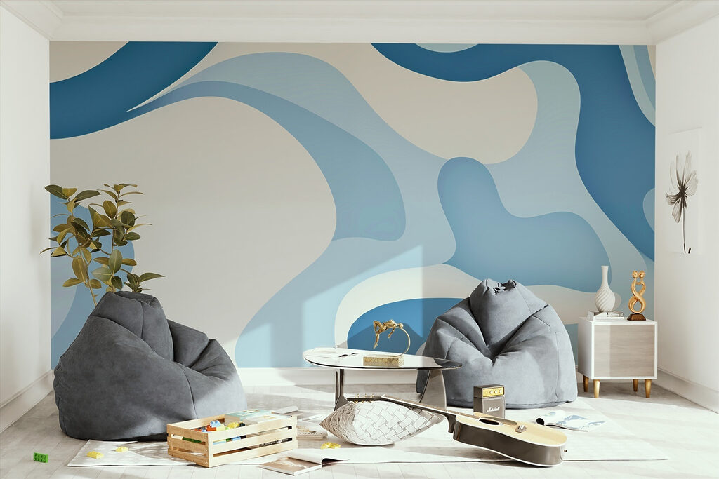 Formas curvas superpuestas — interior 1