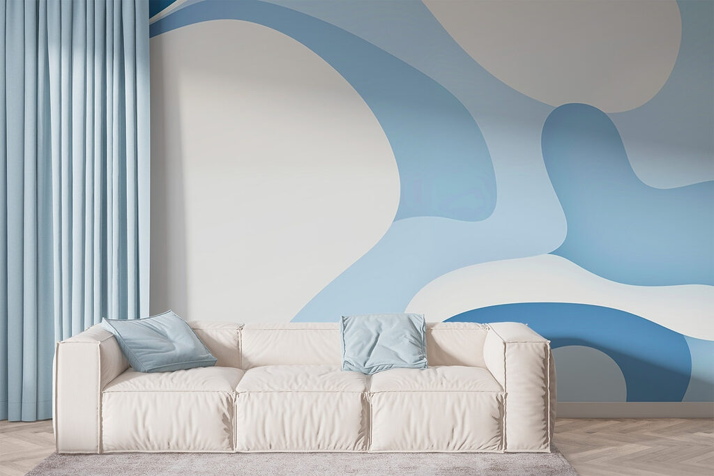 Formas curvas superpuestas — interior 3