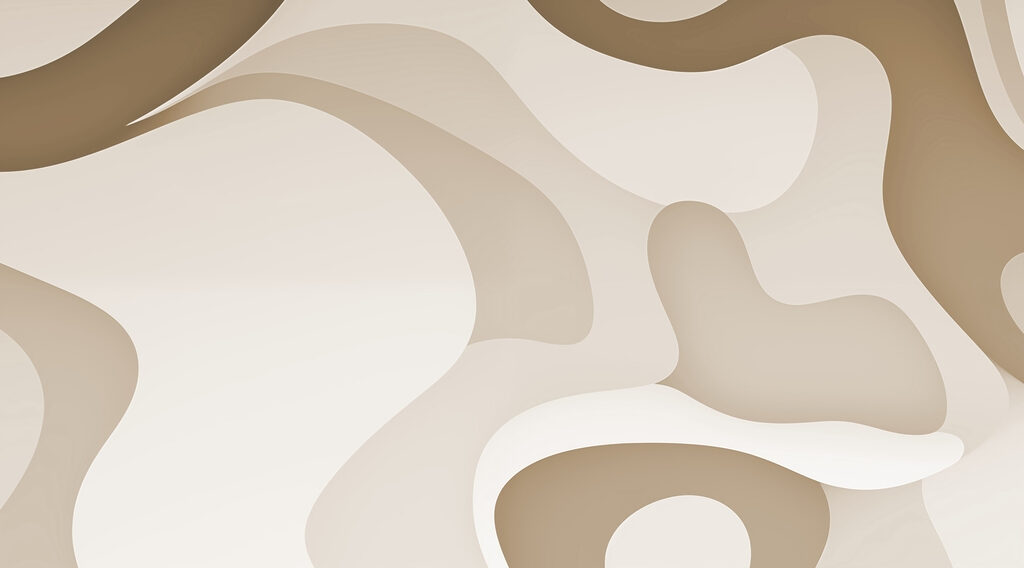 Formas curvas superpuestas — diseño completo