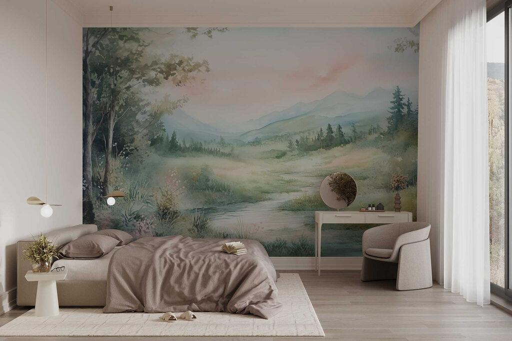 Sendero hacia las montañas — interior 1