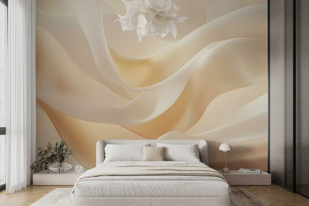 Pliegues color crema — interior 2