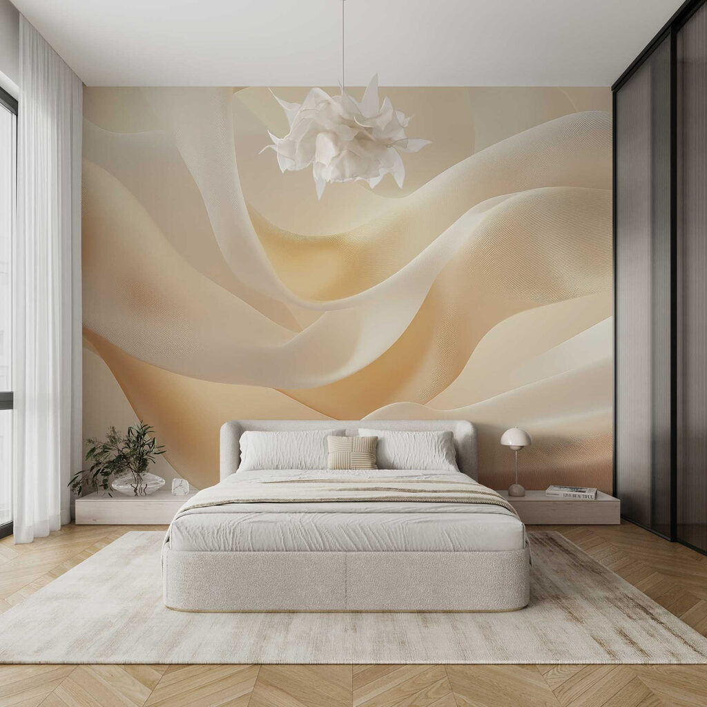 Pliegues color crema — interior 4