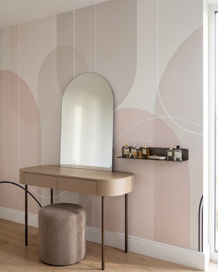 Arcos y círculos pastel — interior 3
